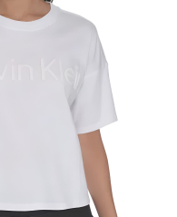 Жіноча футболка Calvin Klein з логотипом 1159854646 (Білий L)