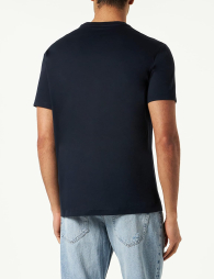 Футболка Armani Exchange с логотипом 1159854754 (Синий XXL)