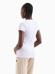 Жіноча футболка Armani Exchange з логотипом 1159854857 (Білий S)