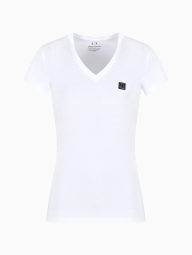 Жіноча футболка Armani Exchange з логотипом 1159854857 (Білий S)