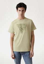 Чоловічі футболки Guess з вишивкою 1159854935 (Зелений XL)