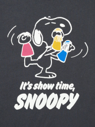 Футболка PEANUTS UT UNIQLO з принтом 1159854997 (Сірий M)