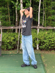 Футболка PEANUTS UT UNIQLO з принтом 1159854997 (Сірий M)