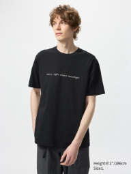 Футболка Pokémon Sketch UNIQLO із принтом ззаду 1159855009 (Чорний M)