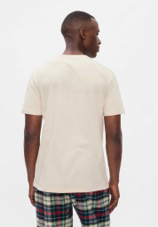 Мужская футболка GAP с логотипом 1159855024 (Бежевый M)