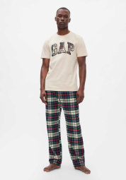 Мужская футболка GAP с логотипом 1159855024 (Бежевый M)