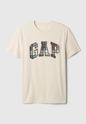 Мужская футболка GAP с логотипом 1159855024 (Бежевый M)