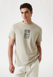 Чоловічі футболки Guess 1159855027 (Бежевий L)