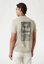 Чоловічі футболки Guess 1159855027 (Бежевий L)