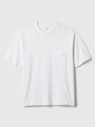 Мужская футболка GAP с карманом 1159855055 (Белый XL)