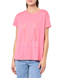 Жіноча футболка Armani Exchange з логотипом 1159855040 (Рожевий XS)