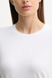 Женская футболка Armani Exchange с логотипом 1159855185 (Белый XXL)