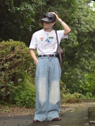 Футболка Jean-Michel Basquiat UNIQLO з принтом 1159855190 (Білий XL)