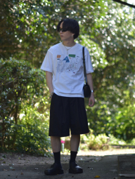 Футболка Jean-Michel Basquiat UNIQLO з принтом 1159855190 (Білий XL)