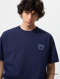 Футболка Disney in Blue UNIQLO з принтом 1159855254 (Синій M)