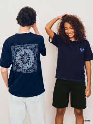 Футболка Disney in Blue UNIQLO з принтом 1159855254 (Синій M)