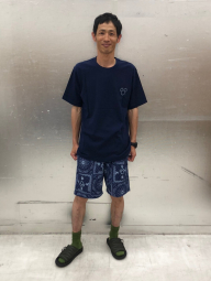 Футболка Disney in Blue UNIQLO з принтом 1159855254 (Синій M)