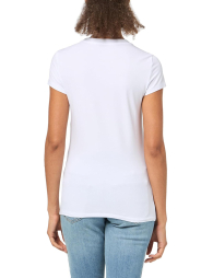 Жіноча футболка Armani Exchange з логотипом 1159855347 (Білий S)