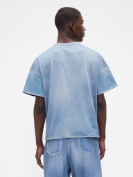 Джинсова футболка GAP 1159855475 (Синій XXS/XS)