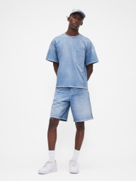 Джинсова футболка GAP 1159855475 (Синій XXS/XS)