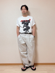 Футболка UNIQLO з принтом MANGA BERSERK 1159855530 (Білий XS)