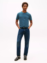 Мужская футболка Tommy Hilfiger 1159855602 (Синий/Серый 3XL)