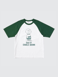 Футболка PEANUTS UT UNIQLO с принтом 1159855611 (Белый S)