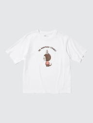 Футболка с принтом Labubu POP MART UT UNIQLO 1159855708 (Белый XXL)