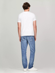 Мужская футболка Tommy Hilfiger с логотипом 1159855790 (Молочный XXL)