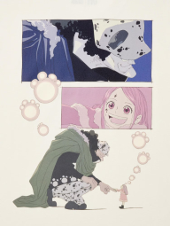 Футболка UNIQLO с принтом One Piece 1159856036 (Молочный XS)