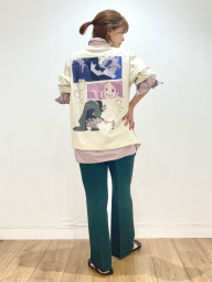 Футболка UNIQLO с принтом One Piece 1159856036 (Молочный XS)