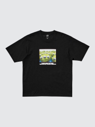 Футболка UNIQLO TOY STORY UT с принтом 1159856226 (Черный L)