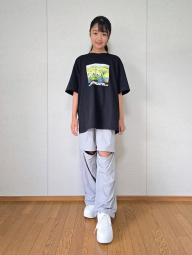 Футболка UNIQLO TOY STORY UT с принтом 1159856226 (Черный L)