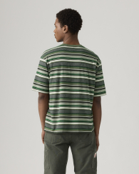 Футболка мужская Levi's с карманом 1159856281 (Белый/Зеленый M)