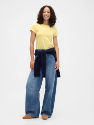 Женская футболка GAP 1159856494 (Желтый L)