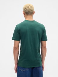 Футболка мужская GAP с логотипом 1159856502 (Зеленый L)