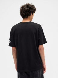 Мужская футболка GAP с принтом 1159856562 (Черный XXL)