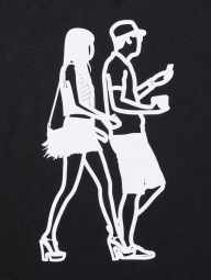 Футболка UNIQLO из коллекции UT 1159856642 (Черный S)