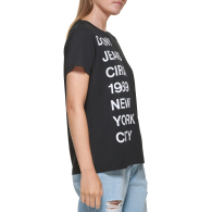 Футболка DKNY с принтом 1159856761 (Черный XS)