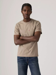 Футболка Levi's с карманом 1159857990 (Коричневый L)