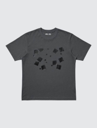 Футболка UT ARCHIVE MoMA UNIQLO с принтом 1159856949 (Серый S)