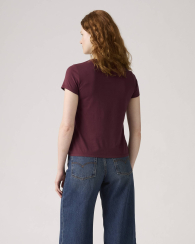 Жіноча футболка Levi's з принтом 1159857102 (Бордовий XL)