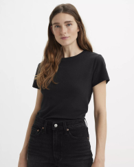 Женская футболка Levi's 1159857160 (Черный XS)