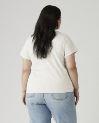 Женская футболка Levi's с принтом 1159857177 (Молочный 1X)