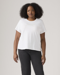 Женская футболка Levi's со стразами 1159857215 (Белый 3X)