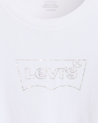 Женская футболка Levi's со стразами 1159857215 (Белый 3X)