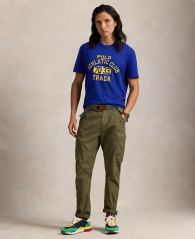 Мужская футболка Polo Ralph Lauren 1159857251 (Синий L)