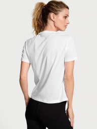 Женская футболка Victoria's Secret 1159857273 (Белый S)