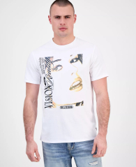 Чоловічі футболки Guess з принтом та вишивкою 1159857514 (Білий XXL)