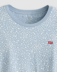 Жіноча футболка Levi's з принтом 1159857584 (Блакитний 2X)